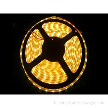 Waterproof 3528SMD flexible led strip with warm white color